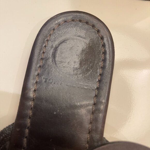 Tory Burch MILLER PATENT SANDAL Color Coconut size 7 - Picture 6 of 6